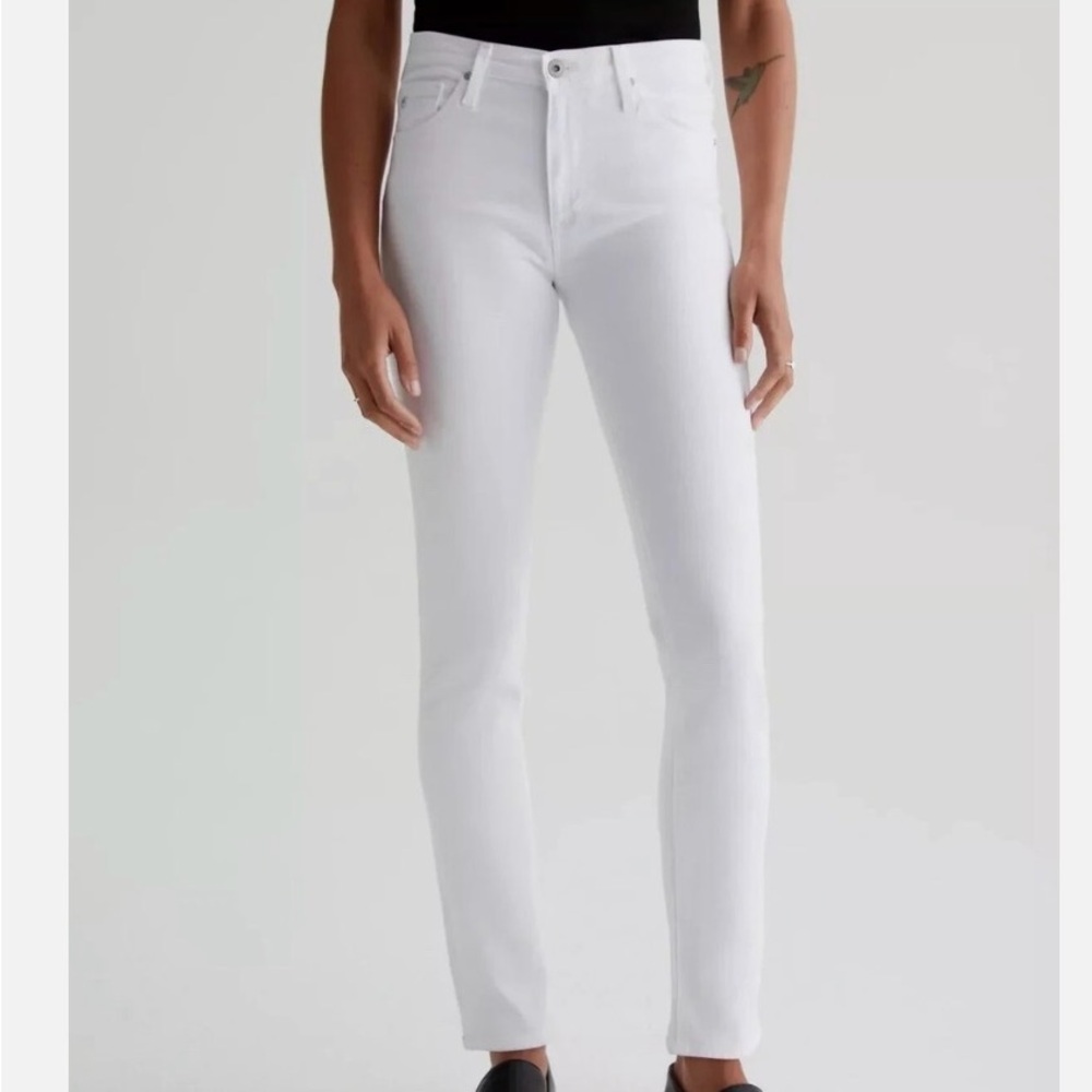 AG - the prima ankle - cigarette ankle - new summer 2025 White Jeans